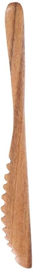 Kopida Wooden Spoon Fork Knife Cutlery Set Natural Acacia Wooden Dinner Utensil Set Kitchen Wooden Flatware Tableware Cutlery Set 3 Pieces - Image 4