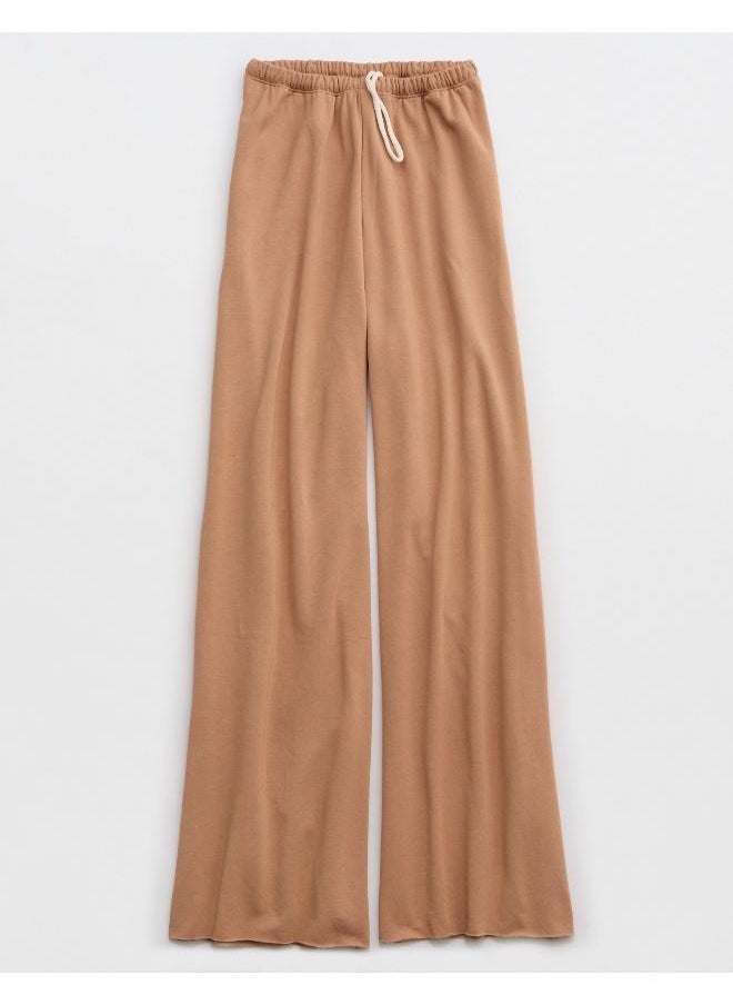 Aerie OFFLINE By Aerie OTT Fleece Super Wide Leg Pant  - Image 3