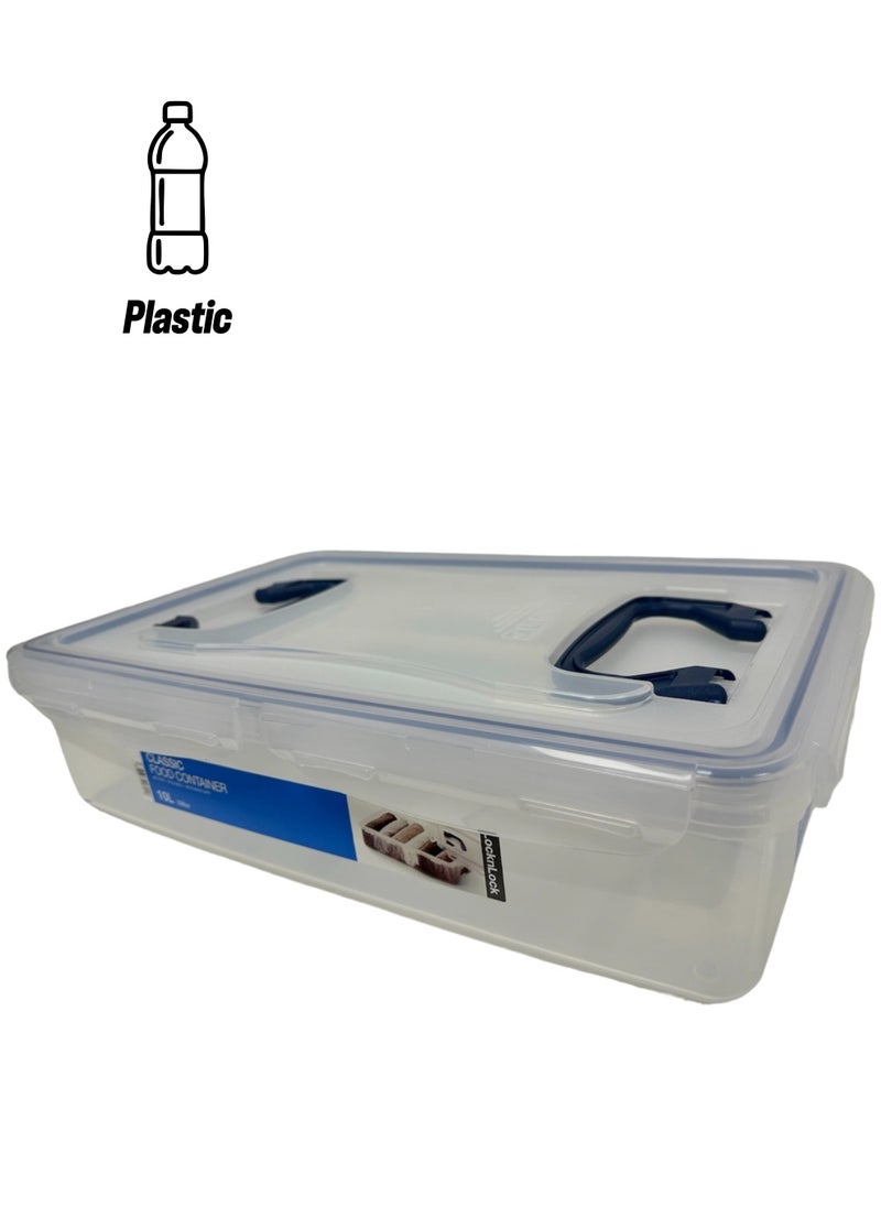 LOCK & LOCK - LocknLock 10L Multiple Use Storage Container - Airtight, Microwave & Freezer Safe, Durable Design - Image 1