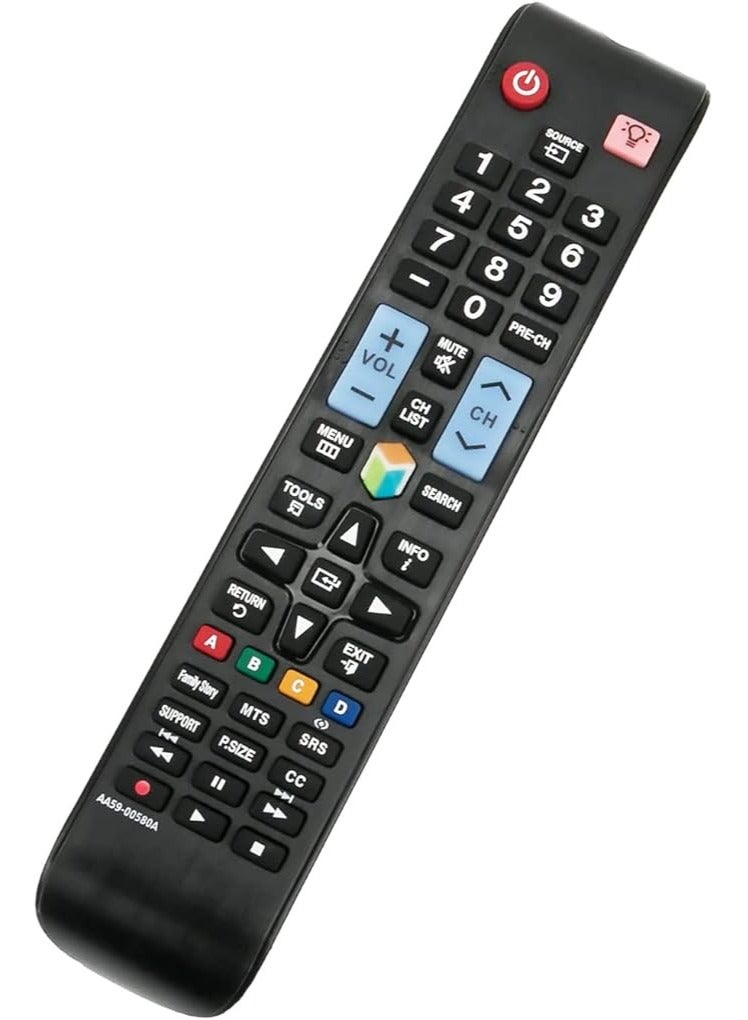 ريبنيو جهاز التحكم عن بعد Allimity AA59-00580A تم استبداله - مناسب لتلفزيون Samsung LED UN40EH5300 UN50EH5300FXZA UN60ES6100 UN40ES6100FXZA UN50ES6150 UN55ES6100F Sub AA59-00790A AA59-00594A AA59-00638A AA59-00581A - Image 3