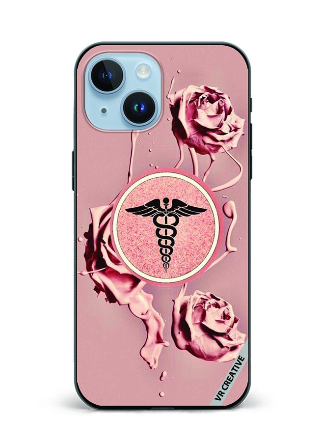 VR CREATIVE Protective Case Cover For Apple iPhone 15 Doctor Design Multicolour - Image 1