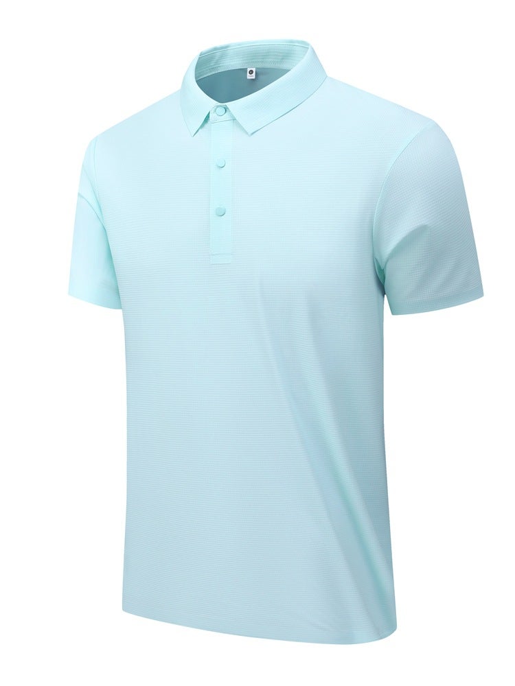 2026 Sports Clothing Moisture-Wicking Polo Summer Short-Sleeved Loose Business Lapel Cultural Shirt Custom Printed with Logo - Image 5