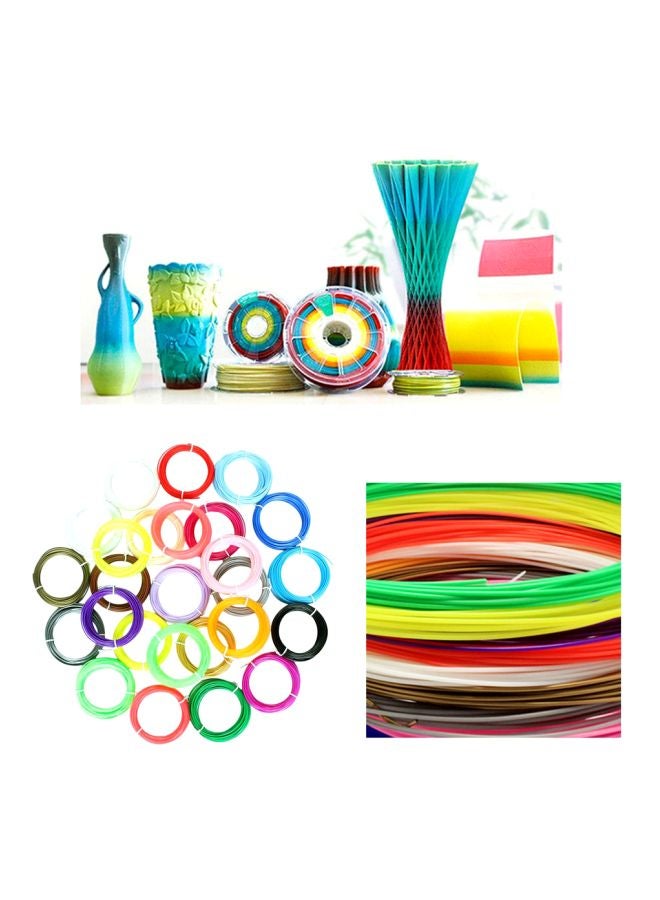 20-Piece Filament Refills For 3D Pen Red/Yellow/Blue - Image 3