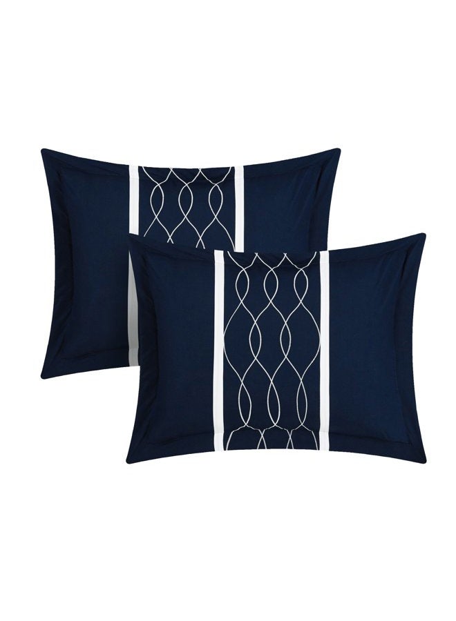 Chic Home Dinah 24 Piece Comforter Set, Queen, Blue - Image 3
