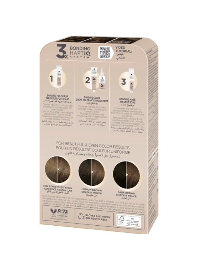 Schwarzkopf Creme Supreme Full Kit 6-0 Natural Light Brown - Image 2