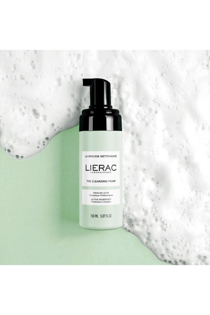 Lierac The Cleansing Foam Face and Eyes Cleanser 150ml - Image 2