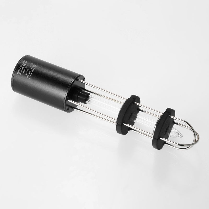 Rechargeable UV Sterilizer Light Air Purifier DC5V + UV Germicidal Lamp Portable Light for Car Kitchen Toilet Cabinet Black - Image 2