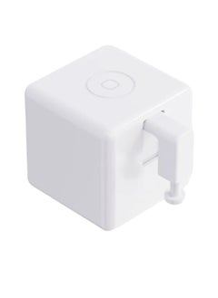 تويا زر Fingerbot Plus الذكي، بوت دفع ذكي مدمج ومتين، جهاز تحكم عن بعد لروبوت الإصبع بلوتوث، زر روبوت ذكي للتحكم في التطبيق والمؤقت، (قطعة واحدة، أبيض زيجبي)  - Image 1