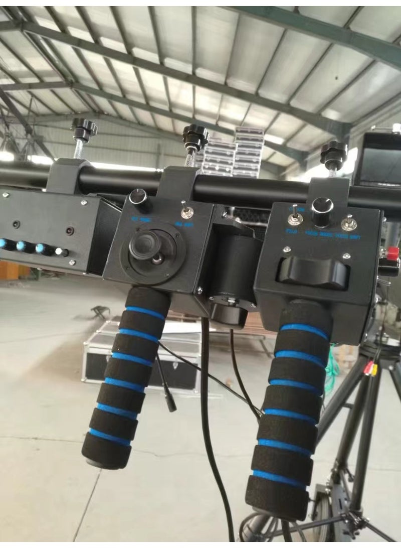 E-IMAGE Broadcast Equipment Jimmy Jib Super Plus 3-wheel Camera Crane 10m - Image 4