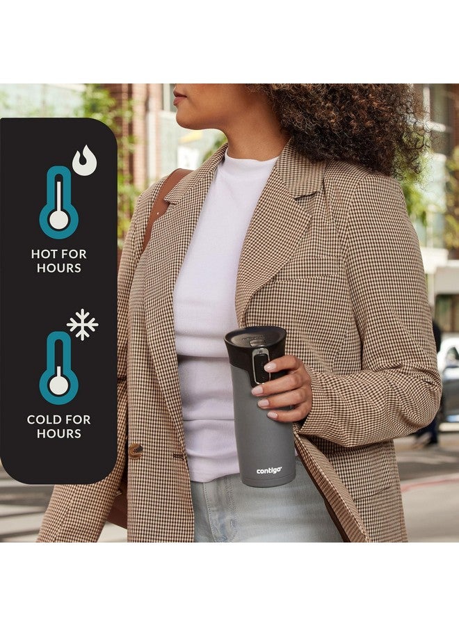 Contigo Contigo West Loop 2.0 Leak-Proof Spill-Proof Insulated Stainless Steel Travel Mug, 16oz., 2 Pack, Agave Metallic & Sake Metallic  - Image 2