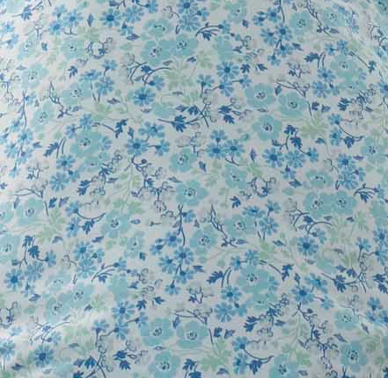 Laura Ashley - Twin Duvet Cover Set  Reversible Cotton Bedding with Matching Sham  Lightweight Cotton Bedding for All Seasons (Jayne Winter Green  Twin)