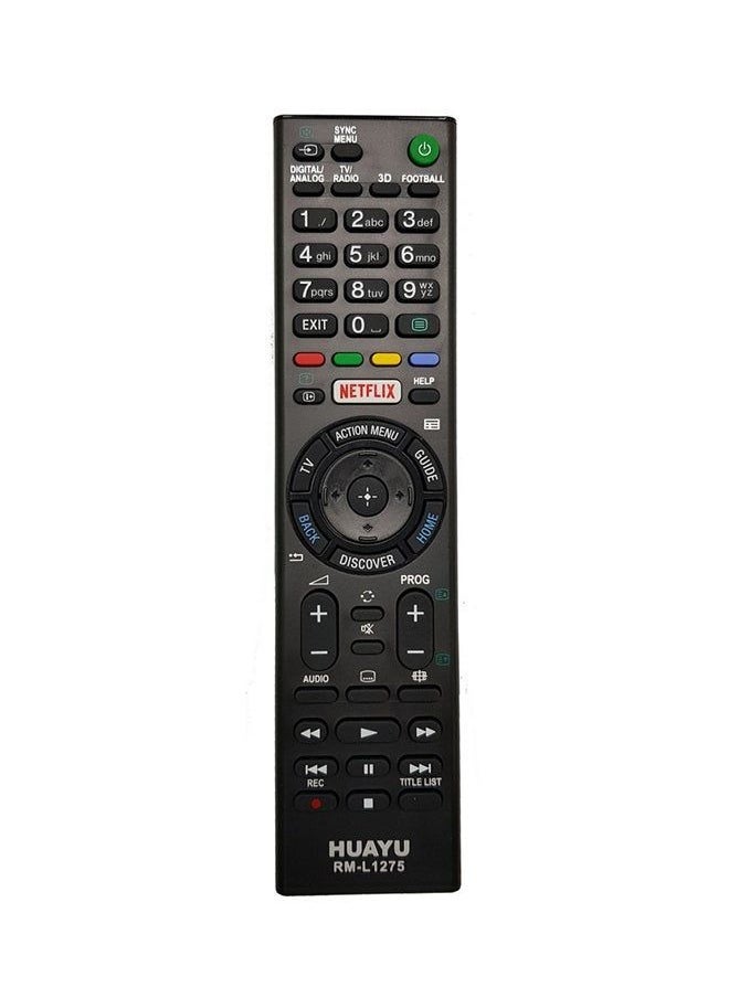 Remote Control For Sony Smart TV Black