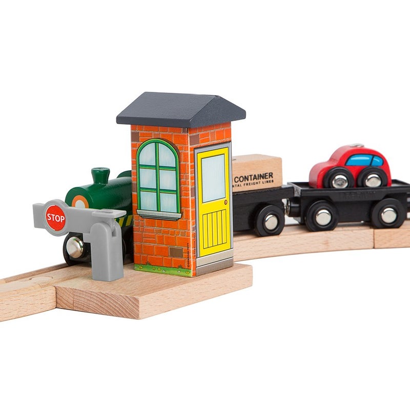 أوربيوم نقطة تفتيش لإيقاف/تشغيل محرك ORBRIUM متوافقة مع قطار Thomas & Friends الخشبي Brio Chuggington Melissa & Doug Imaginarium - Image 2