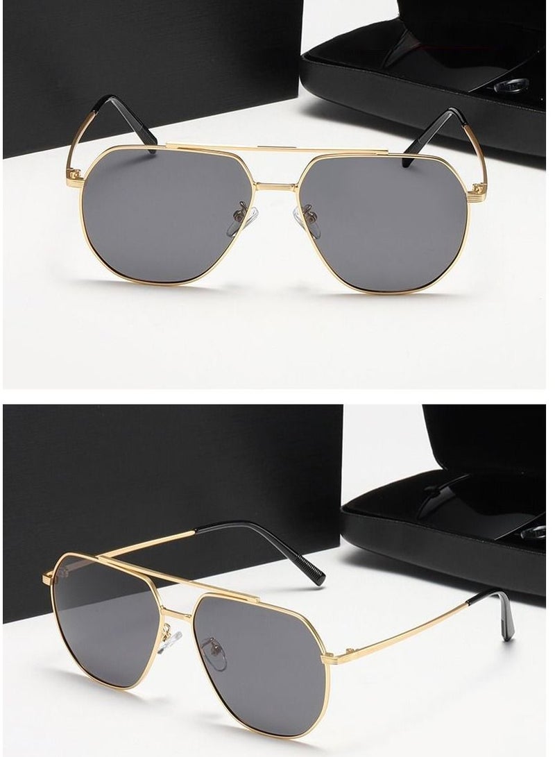 RedMapleTEK Full Frame Polarized UV400 Pilot Frame Sunglasses  - Image 2