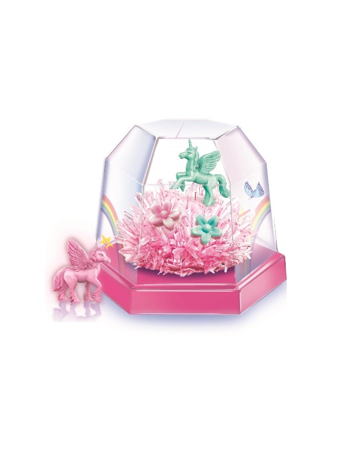 4m Crystal Imaginations Unicorn Crystal Terrarium Activity Set - Image 1