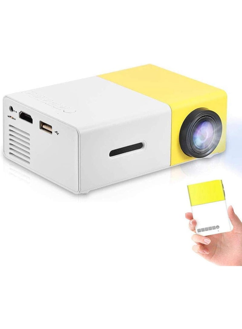 Mini Portable LED Projector – Home Cinema Theater Projector, Supports USB/TF/HDMI/AV Interfaces – Pocket-Sized Projector for Smartphones, Indoor & Outdoor Use – Ideal Gift for Kids - Image 1