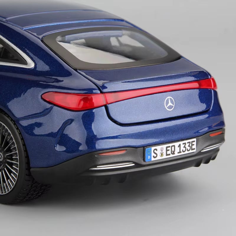 Maisto Merck Figure 1:27 Mercedes-Benz EQS New Energy Vehicle Simulation Alloy Model (dark gray) - Image 5