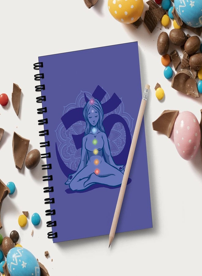 Plan To Gift Notebook Drawing Pad Personal Diary A5 Size, 100 GSM Paper (Yoga Work) - Image 2