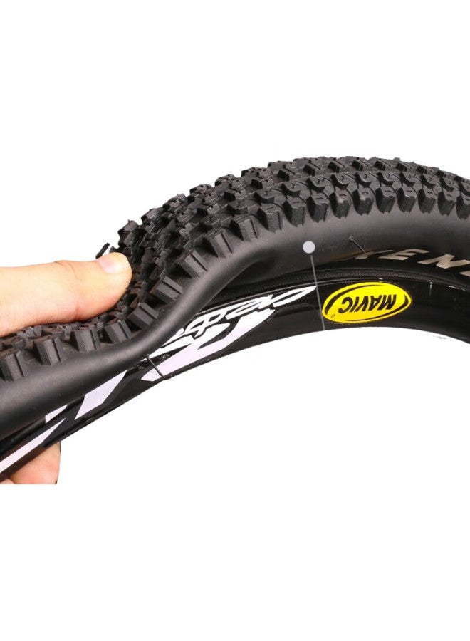 KENDA إطار دراجة جبلية K838، 26*1.95، أنبوب خارجي، رأس ناعم، إطار طرق وعرة، غير قابل للانزلاق، أسود - Image 2