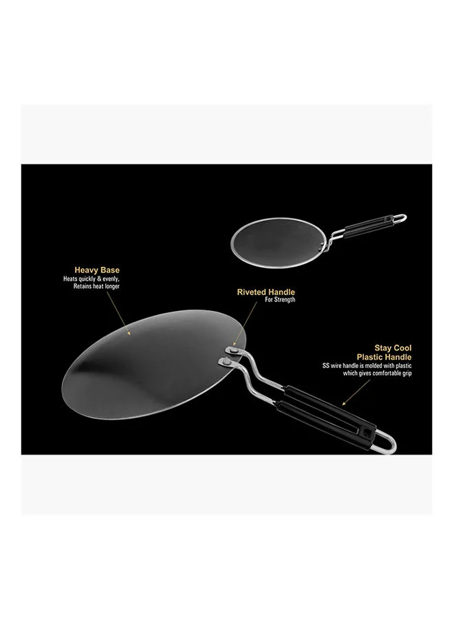 Home Box Ferric Wrought Iron Concave Tawa