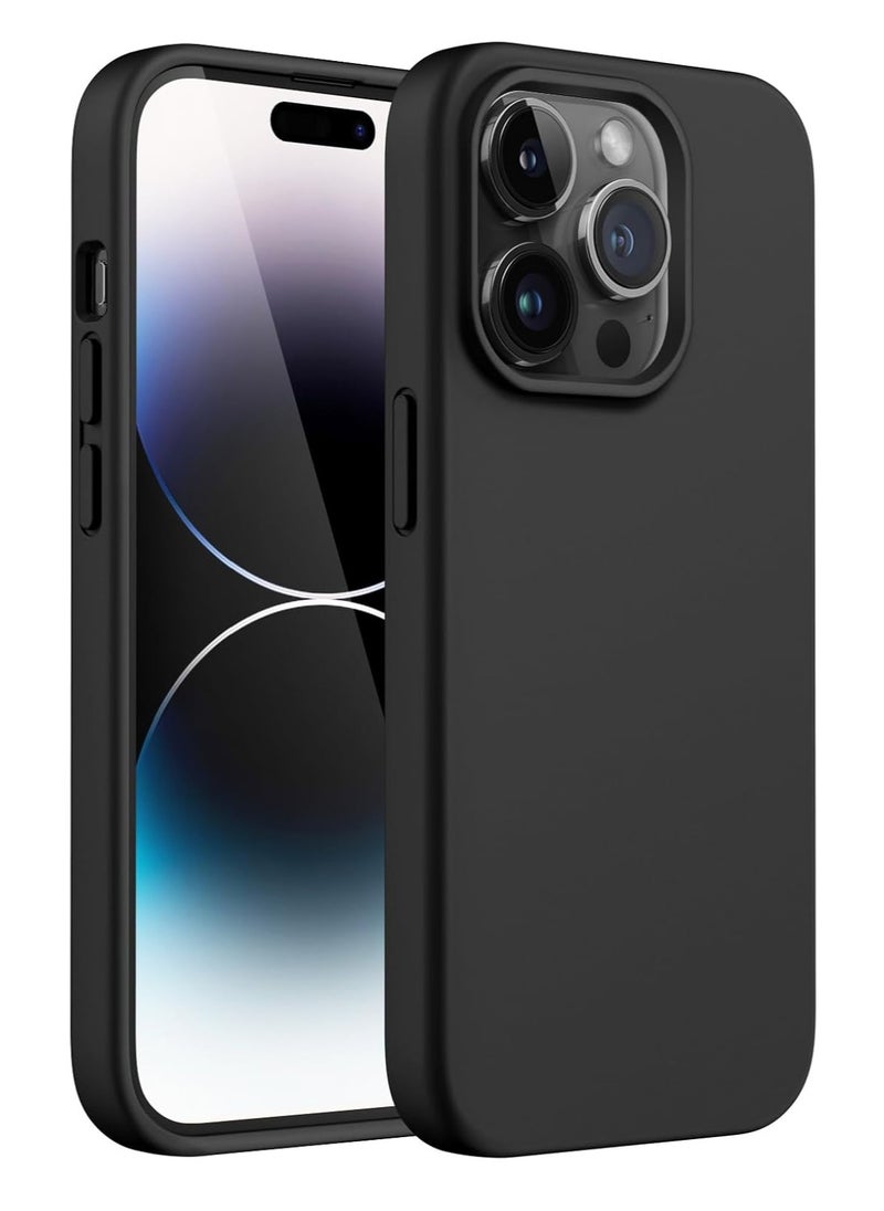 BORTONY iPhone 14 Pro Case Liquid Silicone Anti Scratch Anti Fingerprint Soft Silky Touch Shockproof Protective Cover for Apple iPhone 14 Pro  - Image 1