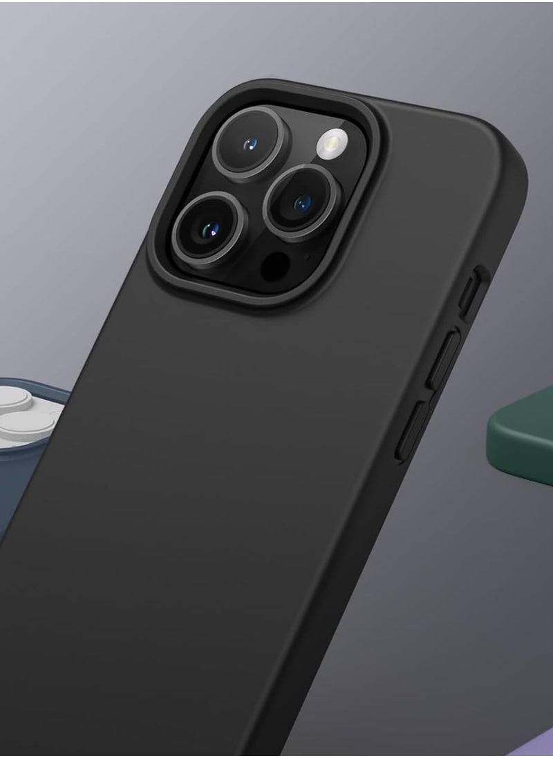 BORTONY iPhone 14 Pro Case Liquid Silicone Anti Scratch Anti Fingerprint Soft Silky Touch Shockproof Protective Cover for Apple iPhone 14 Pro  - Image 5