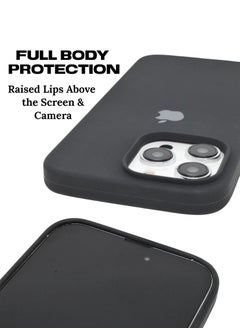 BORTONY iPhone 14 Pro Case Liquid Silicone Anti Scratch Anti Fingerprint Soft Silky Touch Shockproof Protective Cover for Apple iPhone 14 Pro  - Image 2