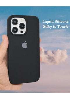 BORTONY iPhone 14 Pro Case Liquid Silicone Anti Scratch Anti Fingerprint Soft Silky Touch Shockproof Protective Cover for Apple iPhone 14 Pro  - Image 3