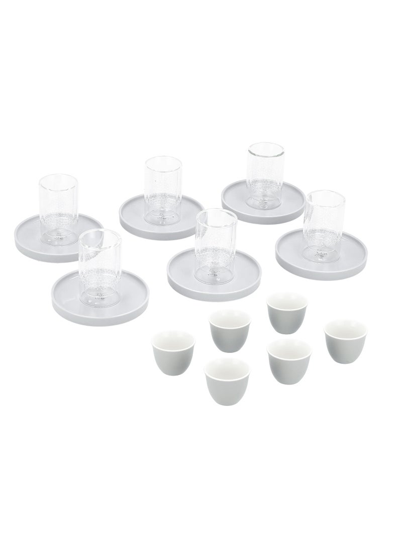 Dallaty 18Pcs Tea & Coffee Set Set  - Image 2