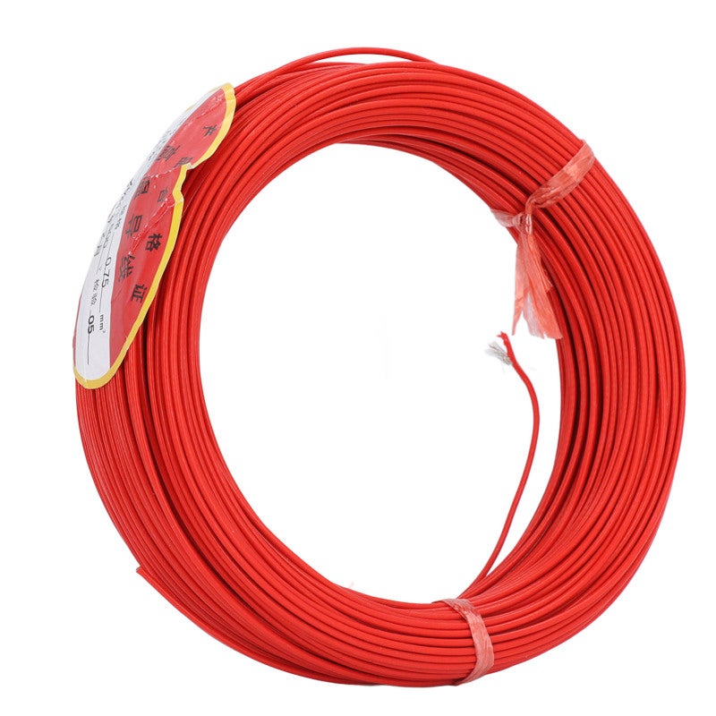 0.75mm² Loop Detector Coil Oxygen Free Copper Wire PTFE Shell Cable for Vehicle Loop Detector 50m 600V - Image 1