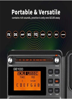 Mooer Multi-effects guitar pedal with 80 presets, 66 effects, looping (180 seconds) and expression volume pedal, headphone output  - Image 4
