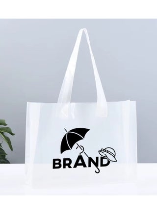 Water proof PVC Transparent Vacations Tote Bag - White - pzsku/ZB12B76955F00637F2B95Z/45/1753250253/50522316-ff47-47bd-a07e-93853998939e