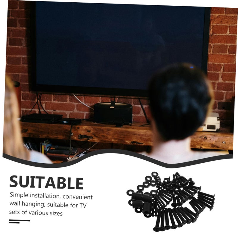 88 Pcs TV Wall Mount Screws Kit for Home Entertainment Setup Construction - Image 4