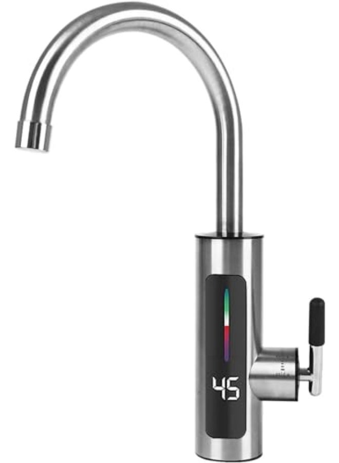 Instant Hot Water Tap Electric Heating Tap, Instant Water Heating Electric Tap with Led Digital Display, Instant Heater Hot Water Faucet for Kitchen - Image 1