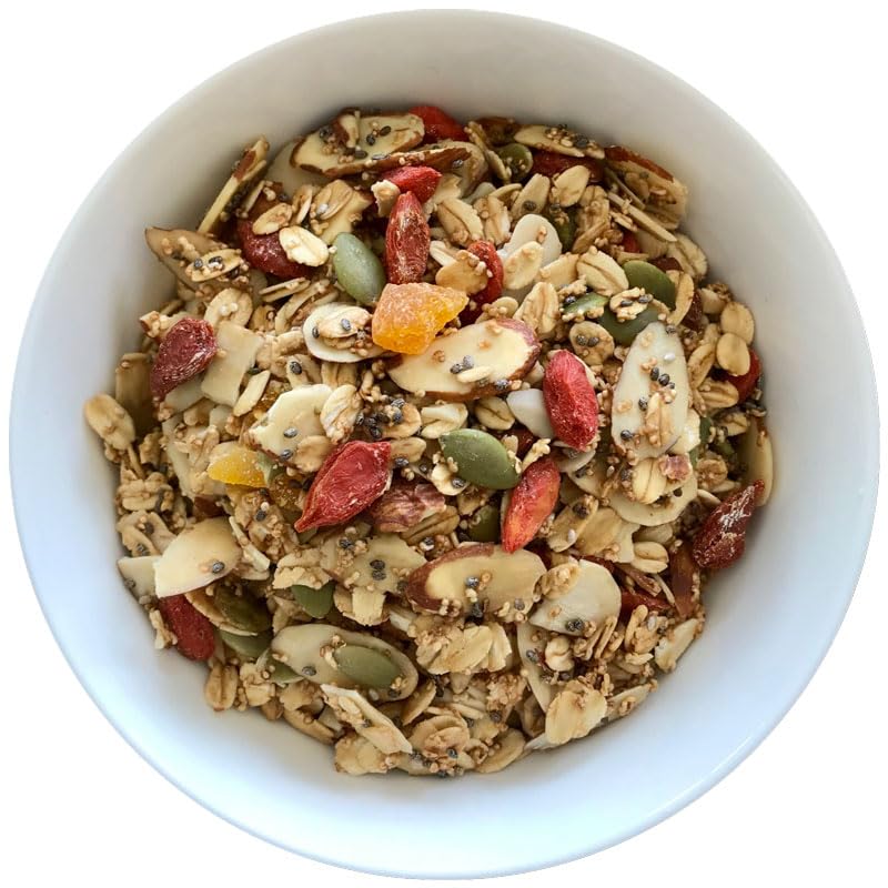 Thenibblebox Himalayan Holiday Breakfast Granola Box 150g (54% dry fruits, vegan friendly, no refined sugar, no artificial flavours. - Image 5