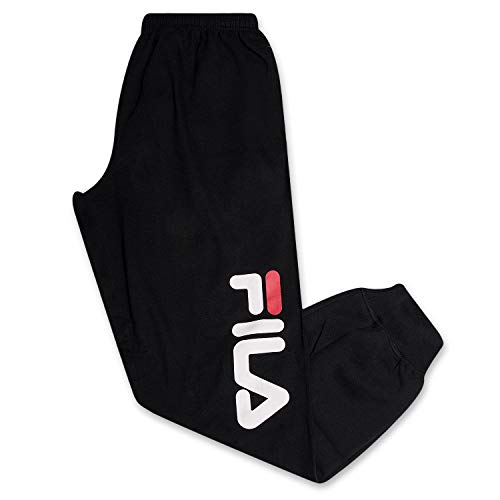 Fila Big and Tall Sweatpants for Men – Men’s Fleece Sweatpants Joggers - Image 1