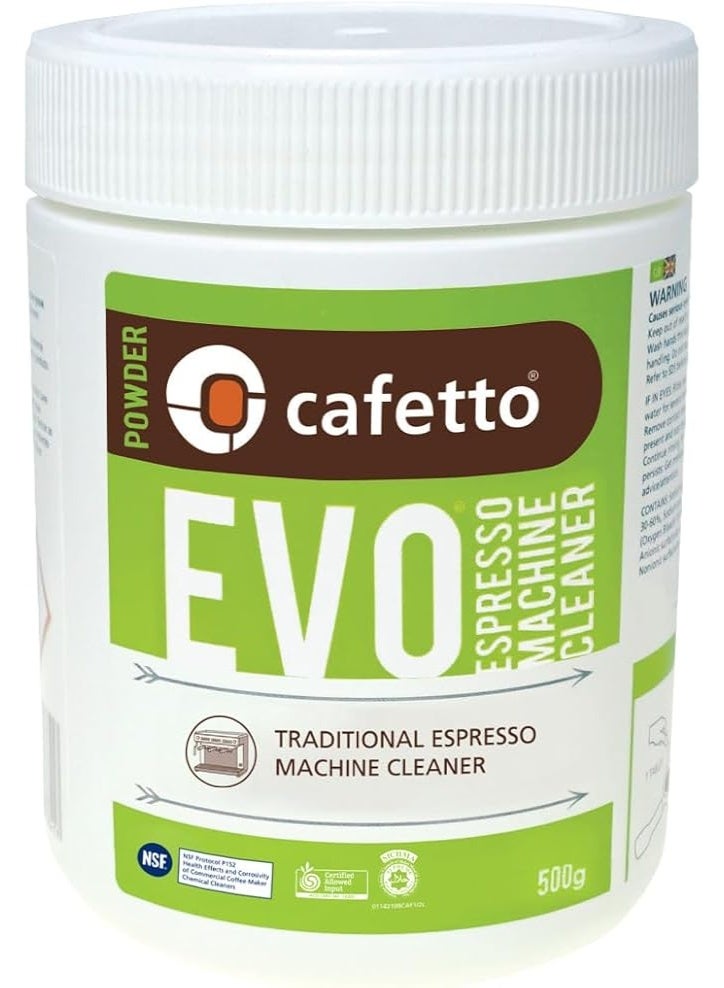 CAFETTO Evo Cleaner For Espresso Machines 500 G - Image 1