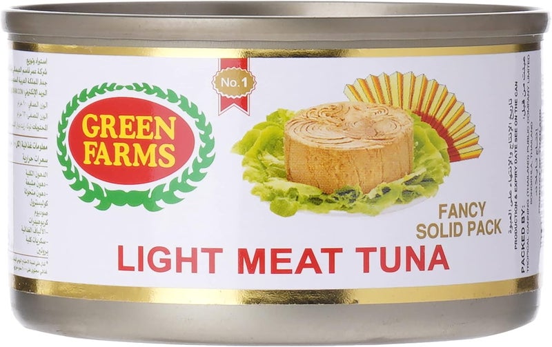 Green Farms تونة اللحم الخفيف المراعي الخضراء، 90 جرام - Image 2