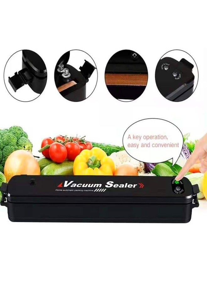 fashionhome Portable Electric Automatic Food Bag Sealer Household Mini Resealer Packaging Machine Thermal Vacuum Sealer Machine for Food Preservation 14.2x2.1x1.97 Inches  - Image 4