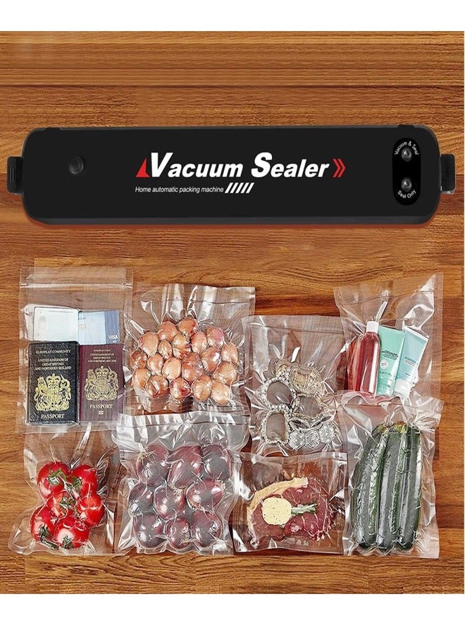 fashionhome Portable Electric Automatic Food Bag Sealer Household Mini Resealer Packaging Machine Thermal Vacuum Sealer Machine for Food Preservation 14.2x2.1x1.97 Inches  - Image 3