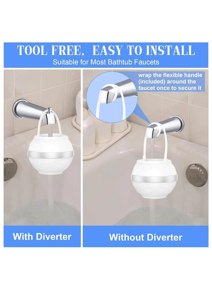 فلتر حمام - يزيل المئات من الملوثات، خالي من مادة BPA، ينقي مياه الاستحمام لبشرة وشعر أكثر صحة. - Image 2