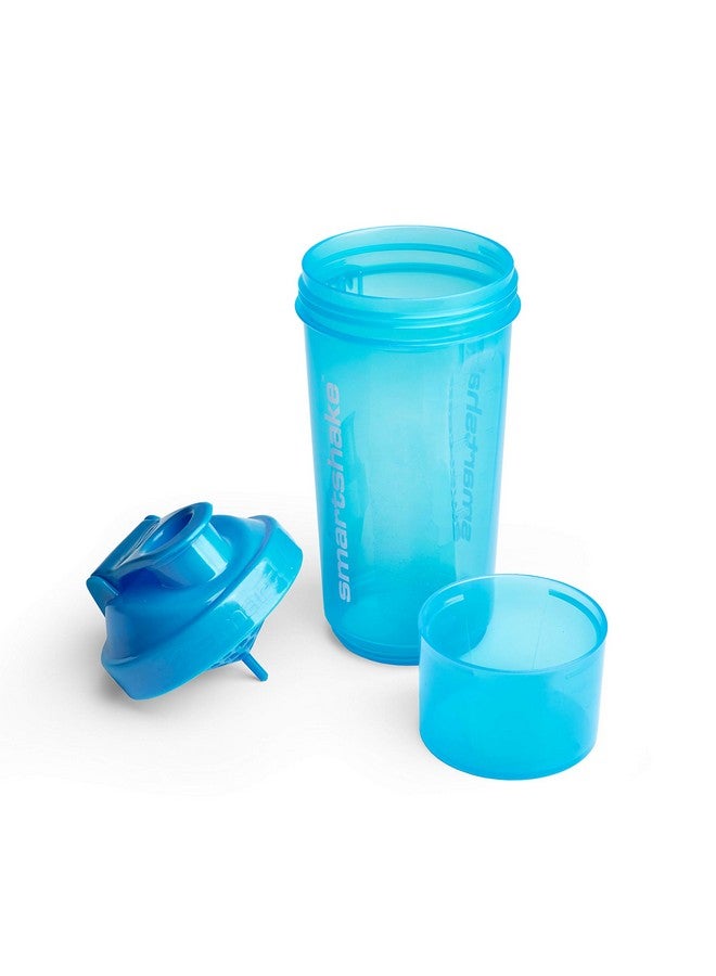 Smartshake Slim Shaker Cup - 500 ml (Neon Blue) - Image 2