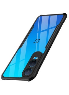 TheGiftKart Crystal Clear Back Cover Case for OnePlus Nord CE 4 Lite 5G | 360 Degree Protection | Protective Design | Transparent Back Cover Case for OnePlus Nord CE4 Lite 5G (PC & TPU, Black Bumper)