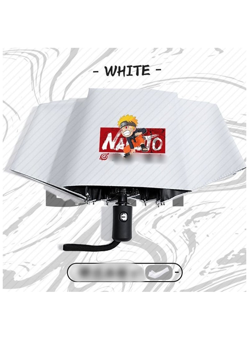 KUYING New Naruto Automatic Folding Sunscreen Umbrella 