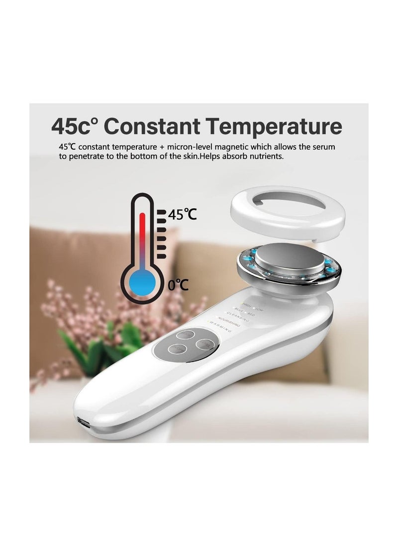 Generic Facial Massager, 7 in 1 Skin Care Tools, Facial Machine Skin Care for Face Neck, Face Lifting Machine, Galvanic Facial Machine, Face Tightening Machine, for Skin High Frequency Facial Machine  - Image 2