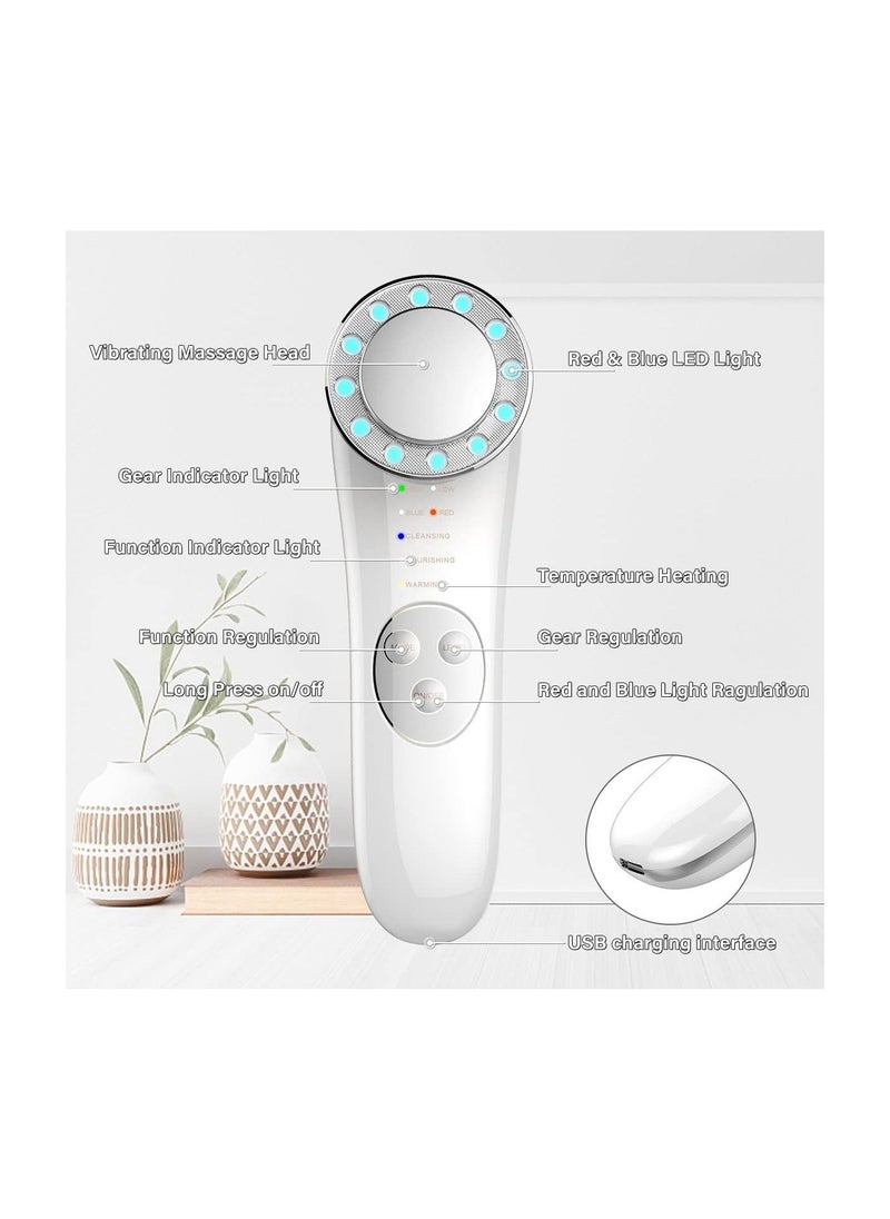 Generic Facial Massager, 7 in 1 Skin Care Tools, Facial Machine Skin Care for Face Neck, Face Lifting Machine, Galvanic Facial Machine, Face Tightening Machine, for Skin High Frequency Facial Machine  - Image 3