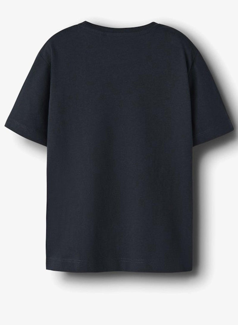 NAME IT Kids Graphic Crew Neck T-Shirt - Image 3
