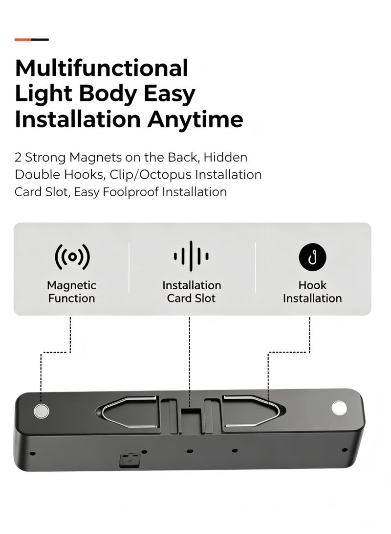 Solar Outdoor Lights with Motion Sensor, LED Waterproof Solar Powered Clamp Lights for Garden, Patio, Pathway, Fence, Yard - Image 4
