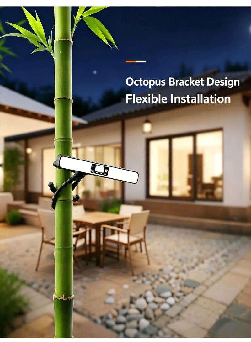 Solar Outdoor Lights with Motion Sensor, LED Waterproof Solar Powered Clamp Lights for Garden, Patio, Pathway, Fence, Yard - Image 3