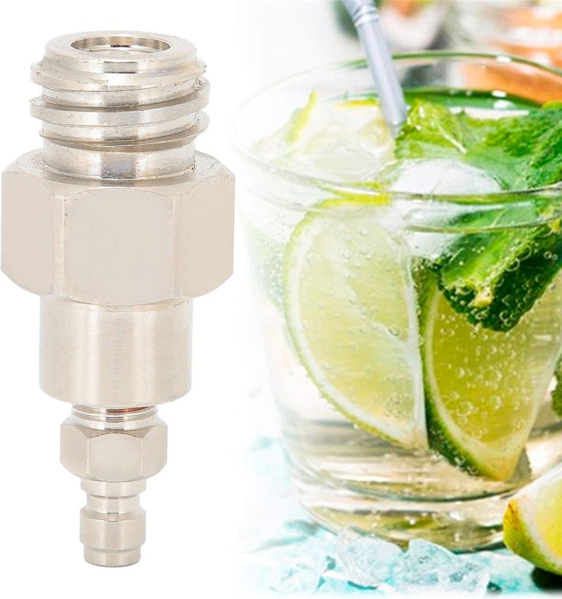 CO2 Adapter Male Thread TR21 4 Quick Disconnect Compatible with Systems for External CO2 Connection - Image 2